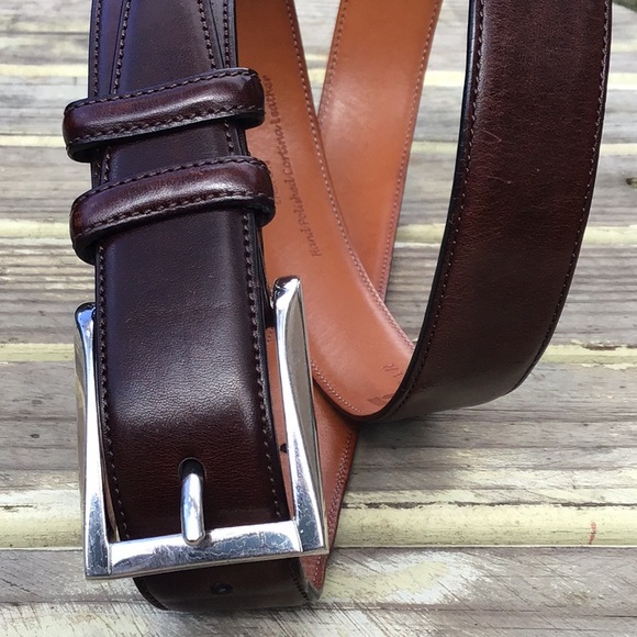 Trafalgar Easton Leather Belt Java Brown L 36/90 - Picture 2 of 8